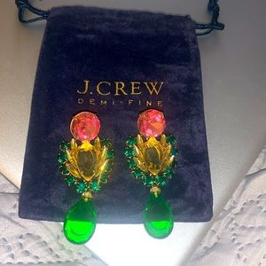 J. Crew Demi-fine statement earrings